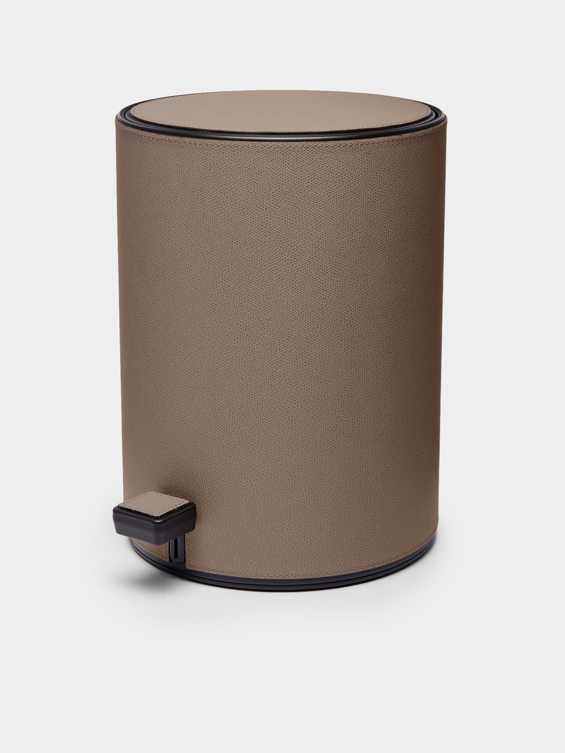 Giobagnara - Jazz Leather Pedal Bin - Taupe - ABASK