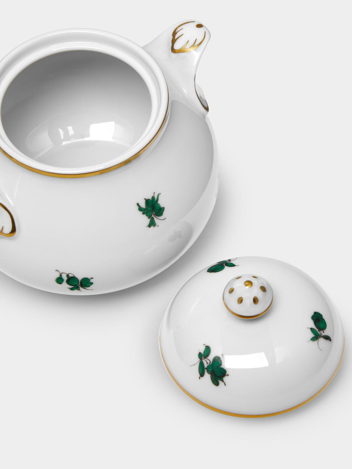 Augarten - Maria Theresia Hand-Painted Porcelain Sugar Bowl -  - ABASK