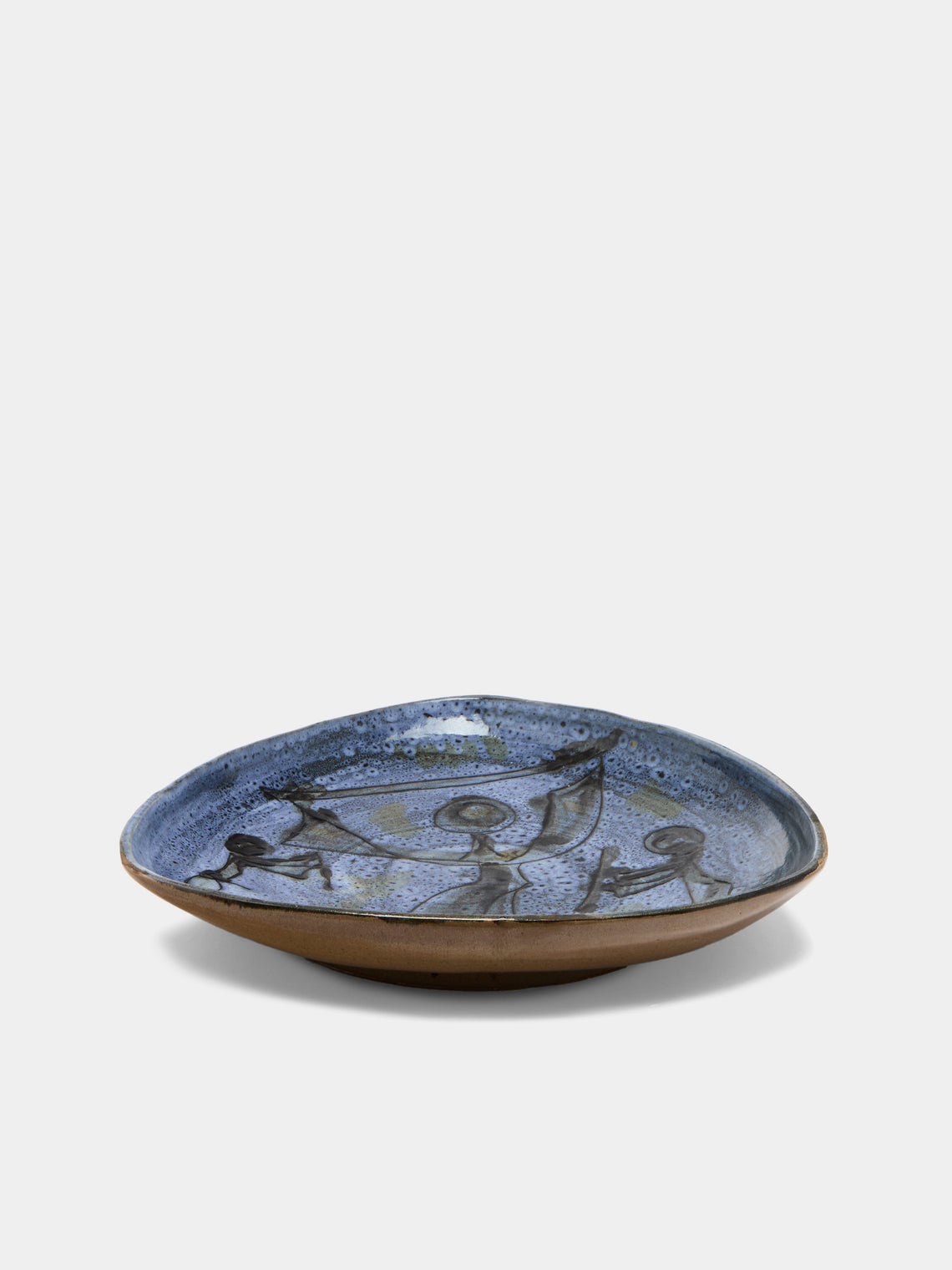 Antique and Vintage - Mid-Century French Ceramic Plate -  - ABASK
