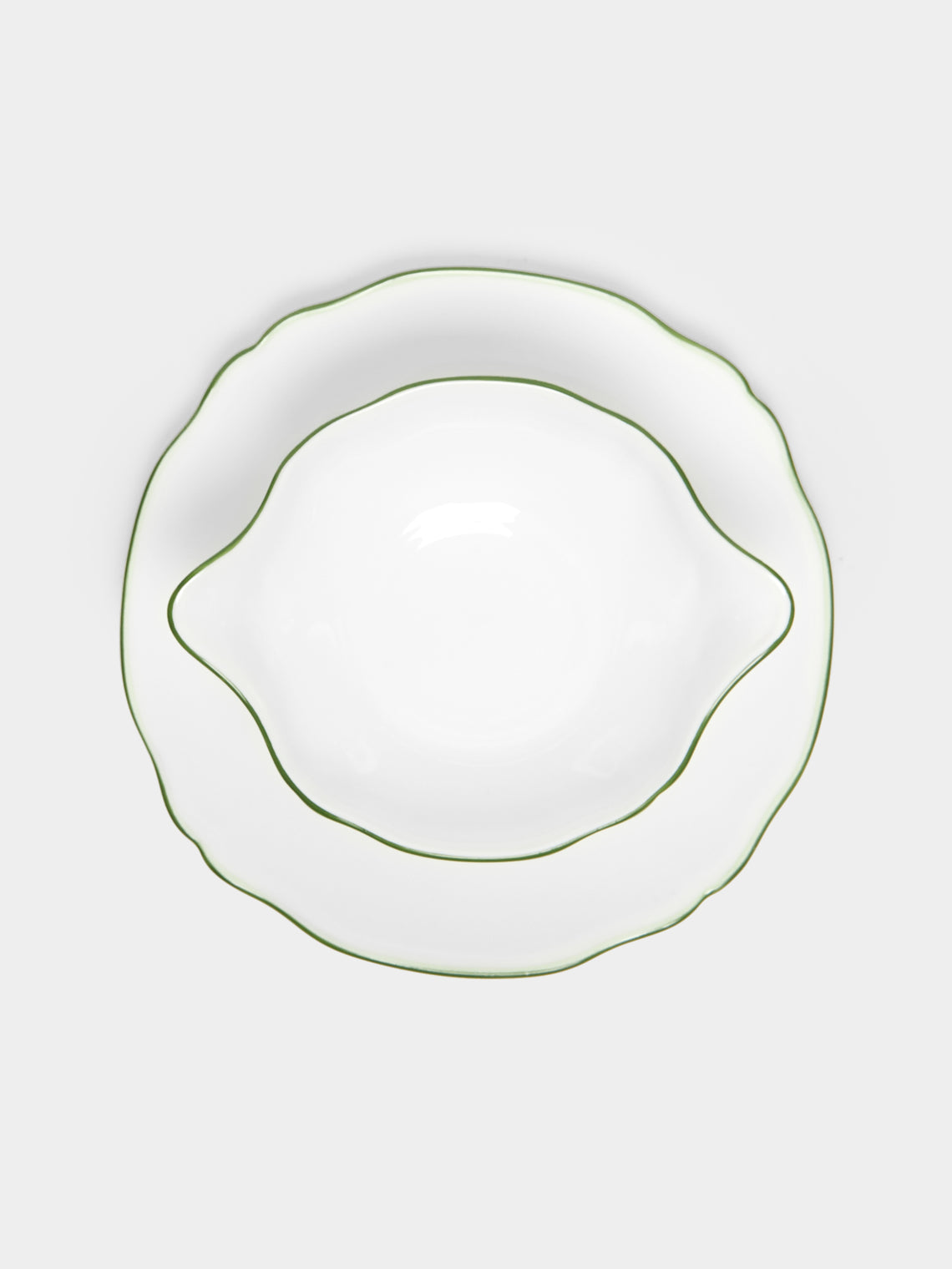 Raynaud - Touraine Hand-Painted Porcelain Sauce Boat -  - ABASK
