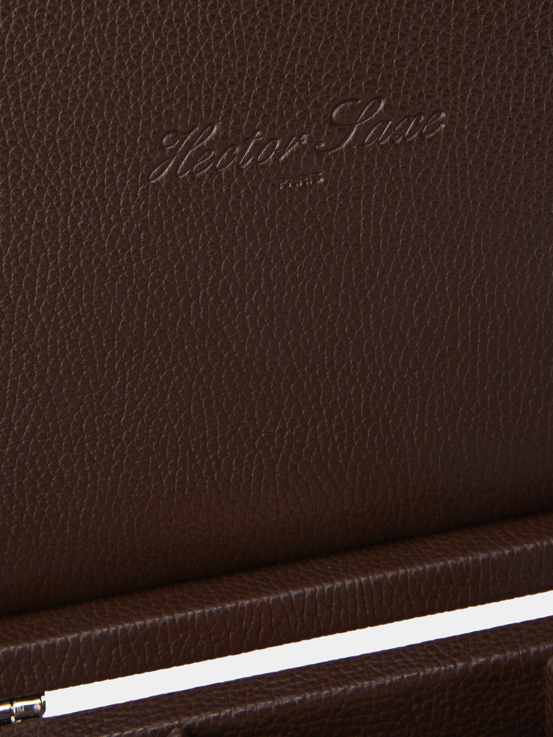 Hector Saxe - Leather Small Poker Set - Brown - ABASK
