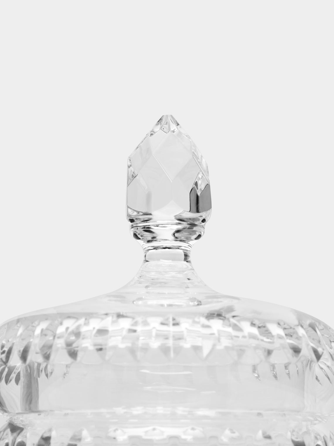 Cristallerie De Montbronn - Prélude Cut Crystal Candy Jar -  - ABASK