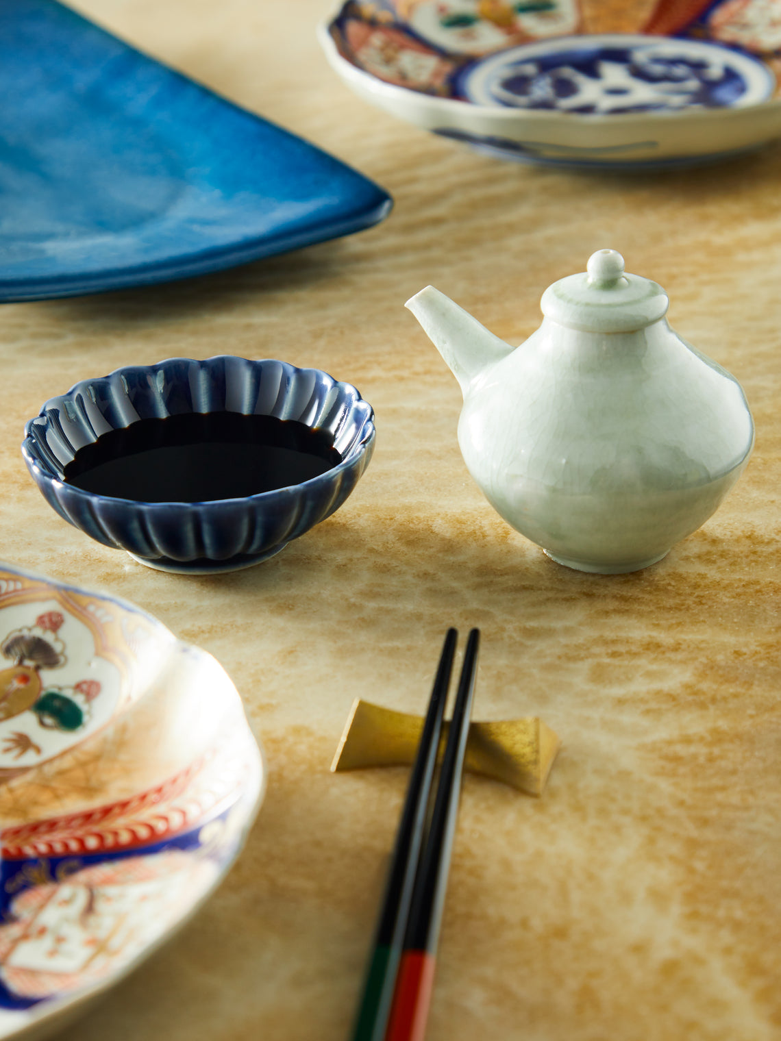 Wood-Fired Ceramic Soy Sauce Dispenser