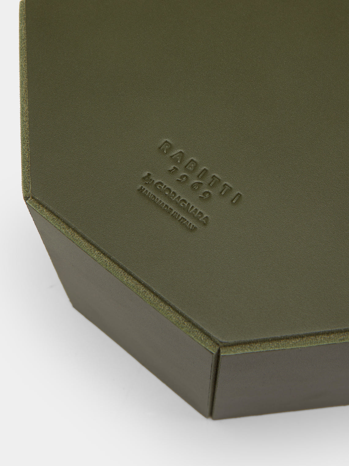 Rabitti 1969 - Coste Leather Tall Box - Green - ABASK