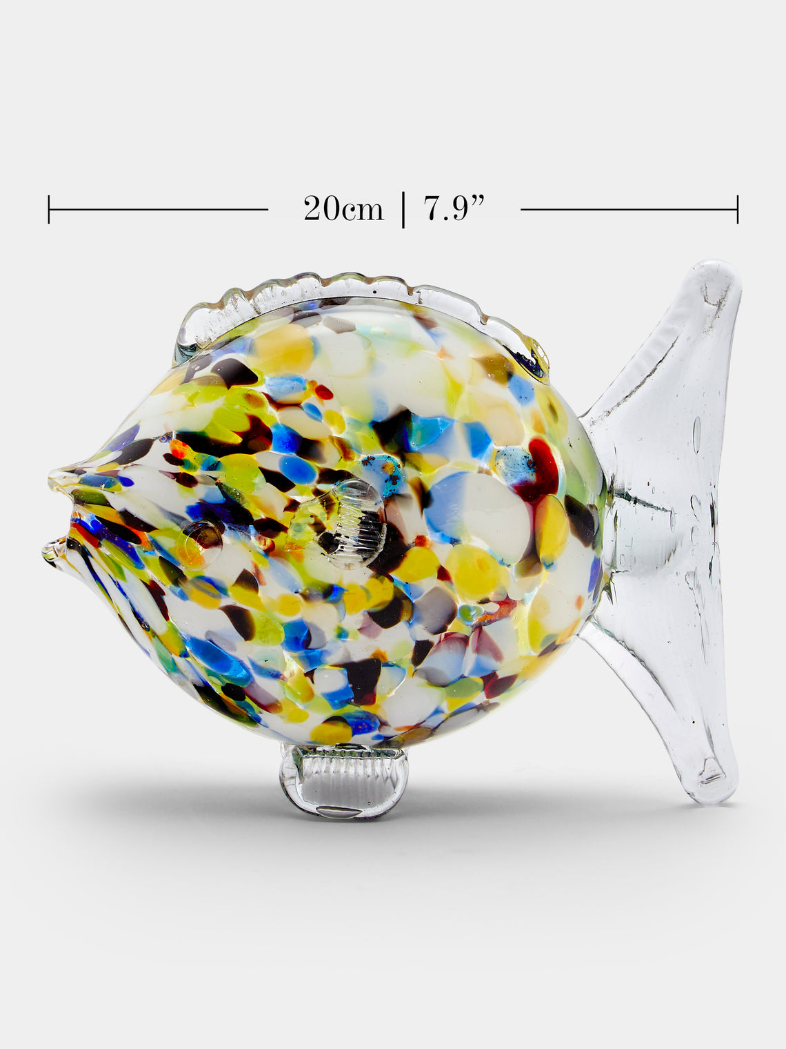 Antique and Vintage - Mid-Century Glass Fish Sculpture - Multiple - ABASK