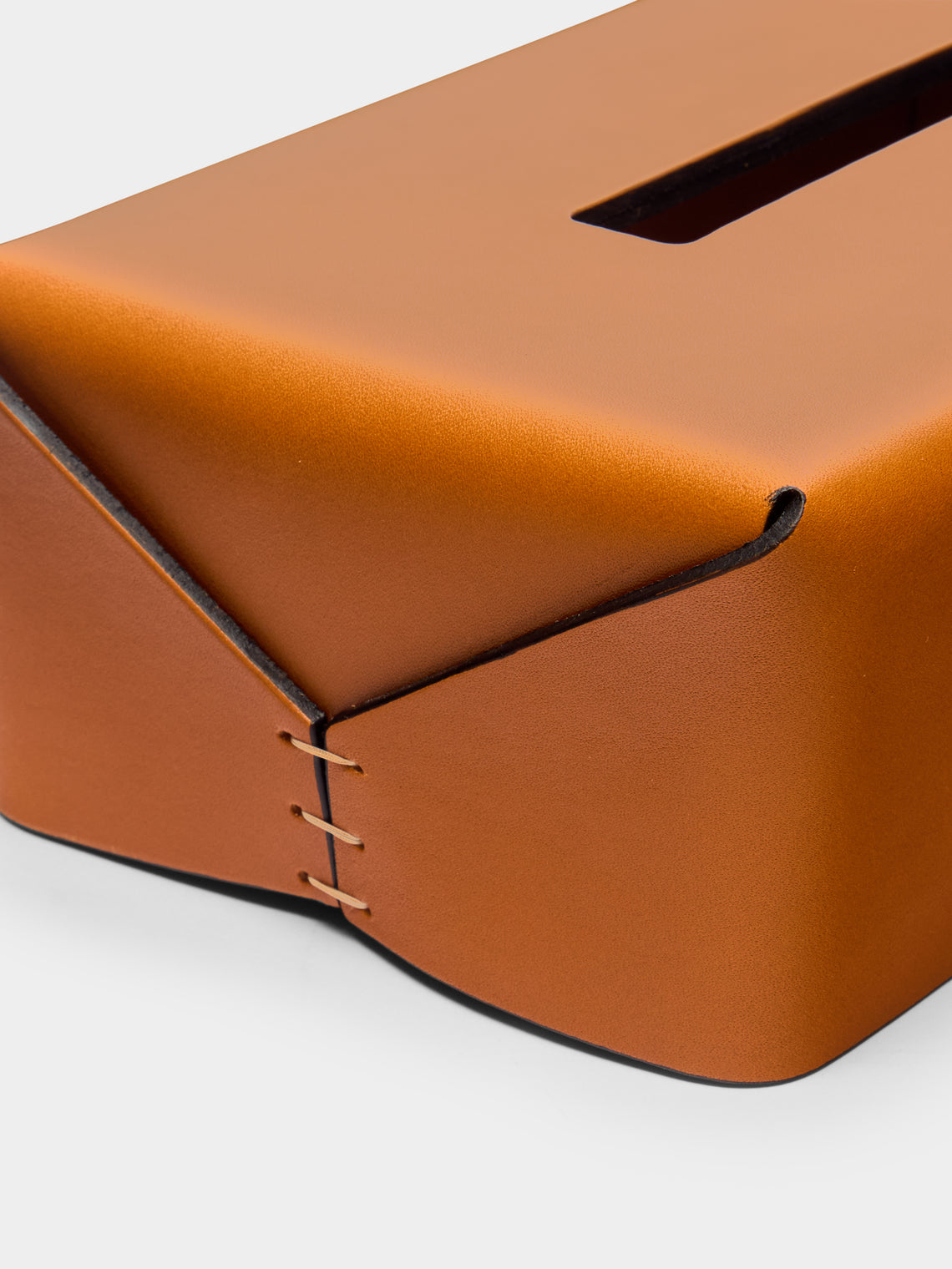 Oscar Maschera - Leather Rectangular Tissue Box -  - ABASK