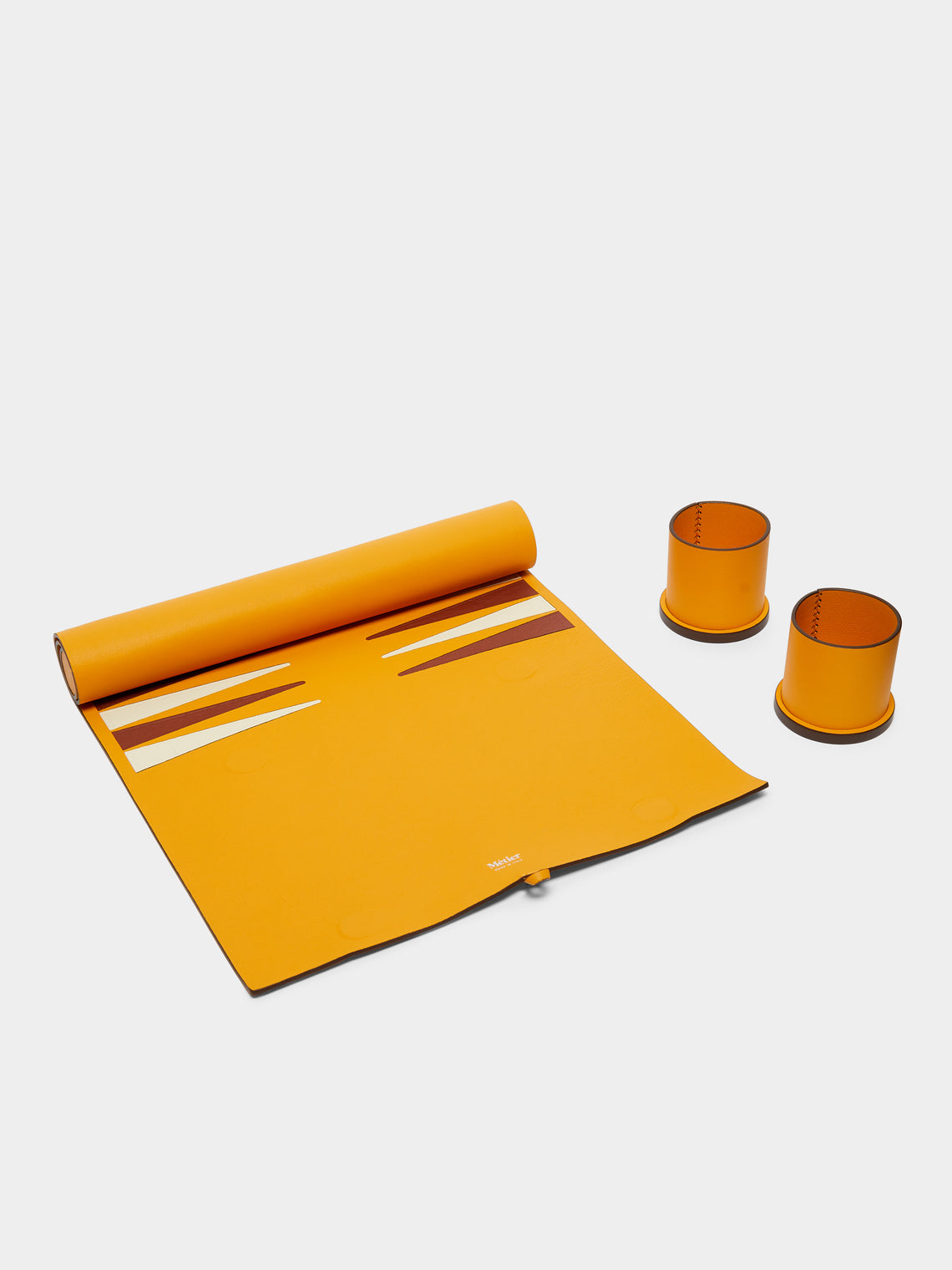 Métier - Leather Travel Backgammon Set -  - ABASK