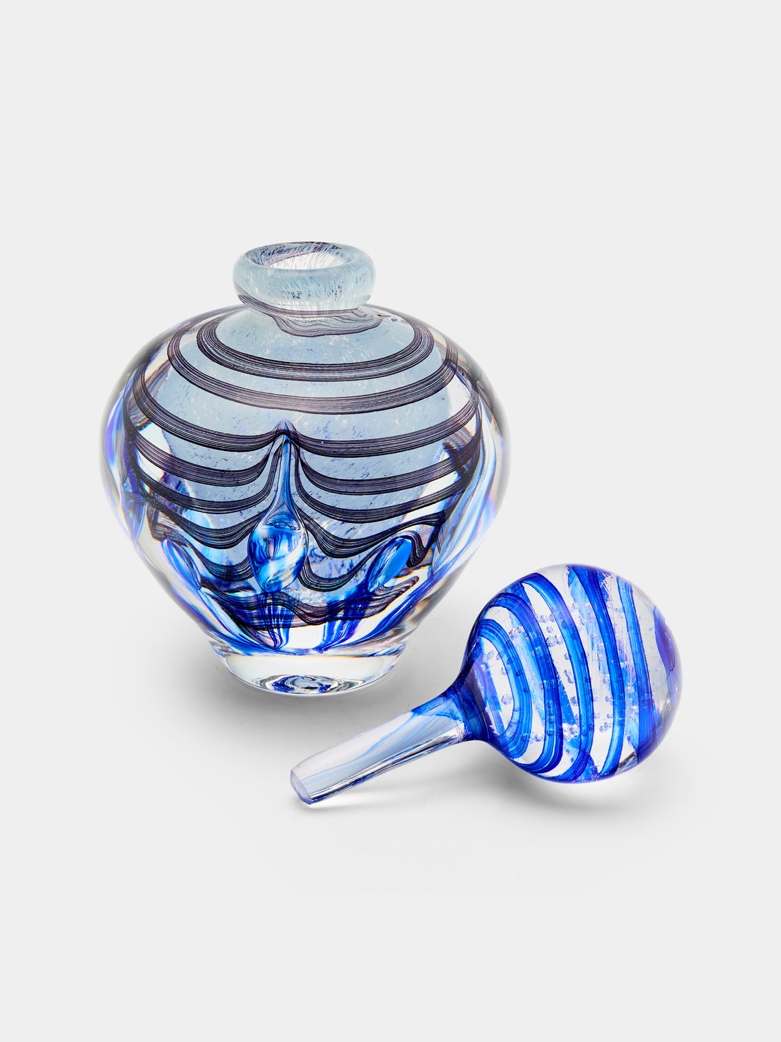 Antique and Vintage - Mid-Century Glass Perfume Bottle -  - ABASK