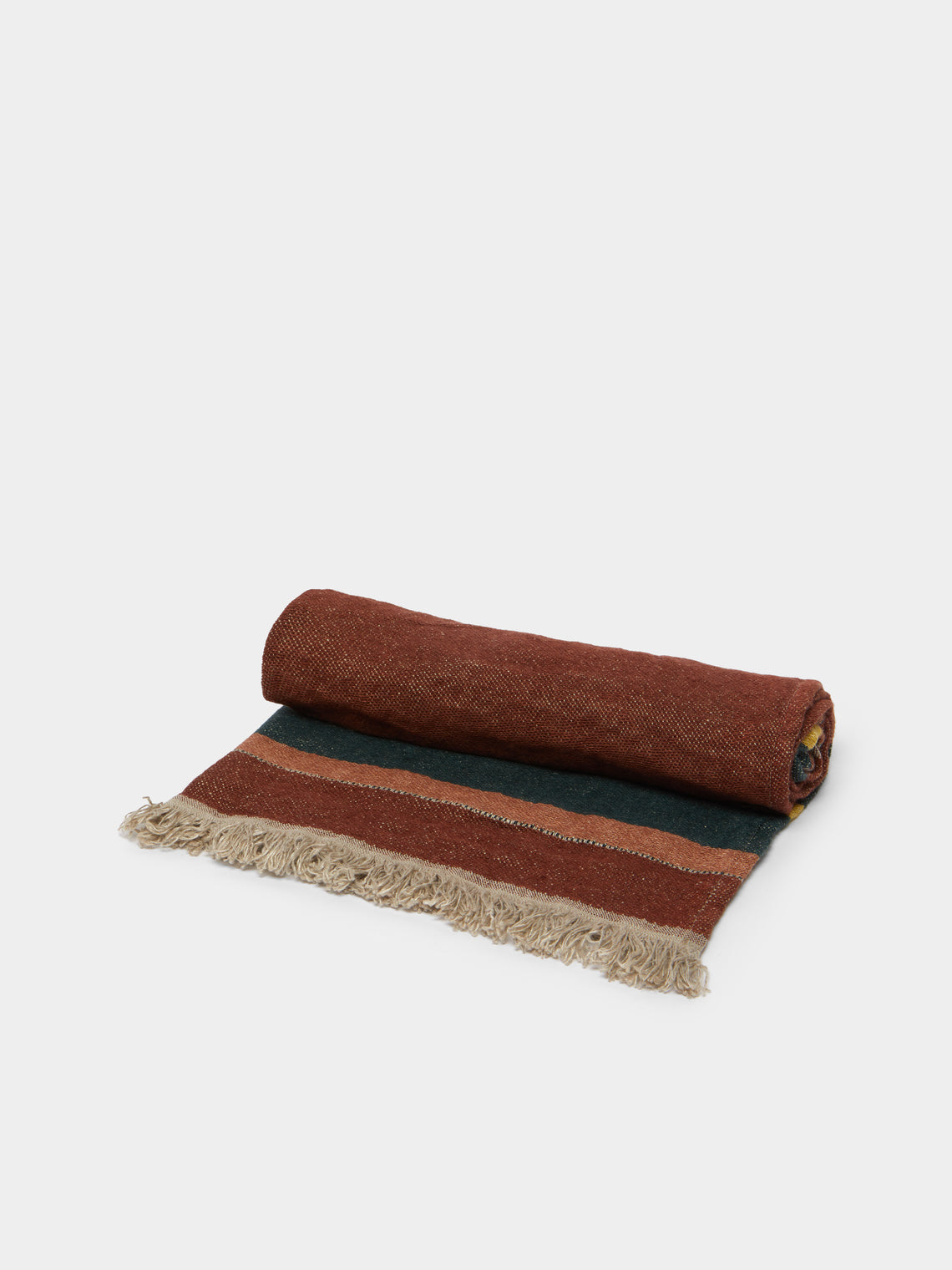 Libeco - Old Rose Belgian Linen Guest Towels (Set of 6) -  - ABASK