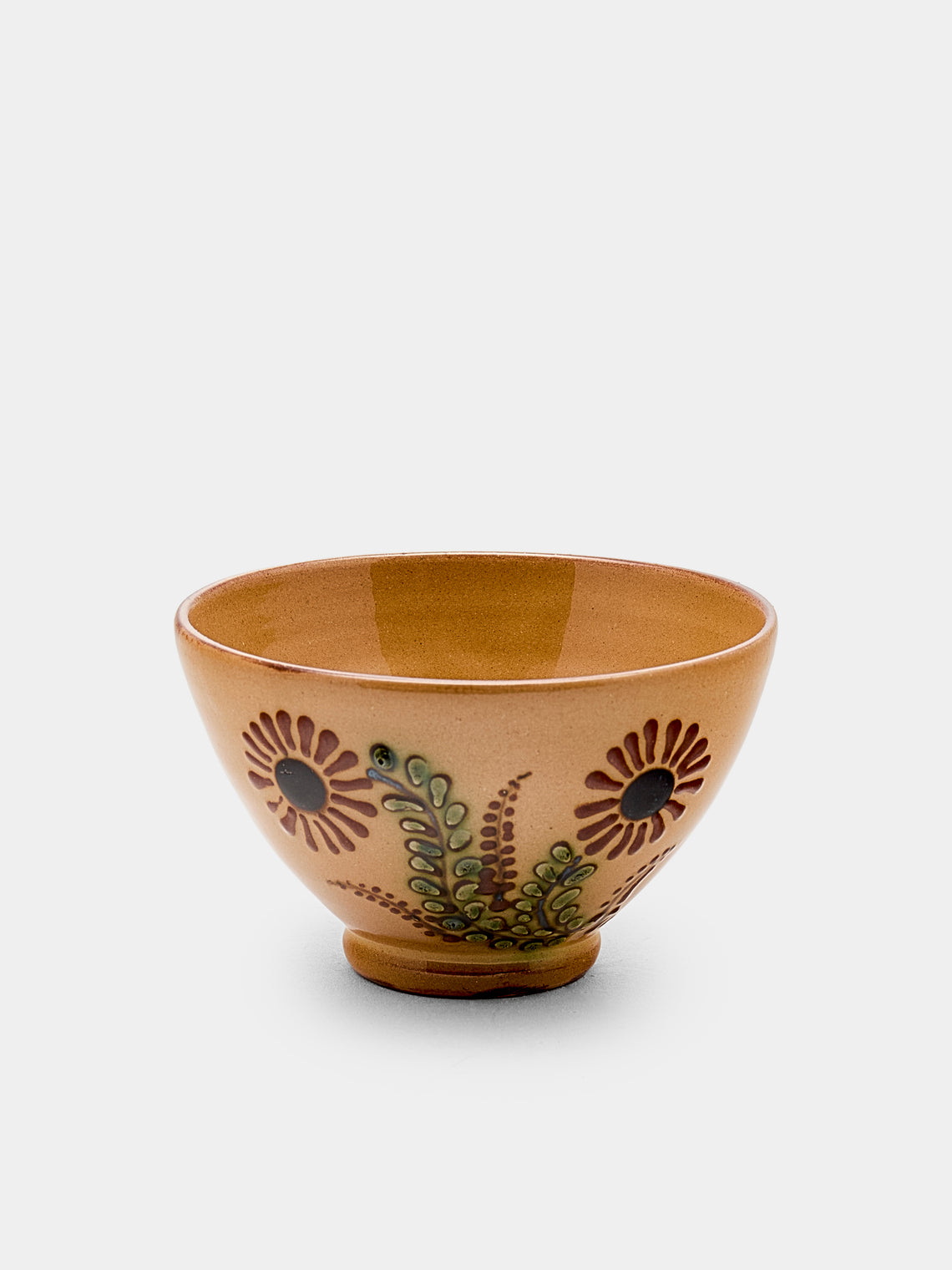 Poterie d’Évires - Flowers Hand-Painted Ceramic Petit Bowls (Set of 6) - Cream - ABASK