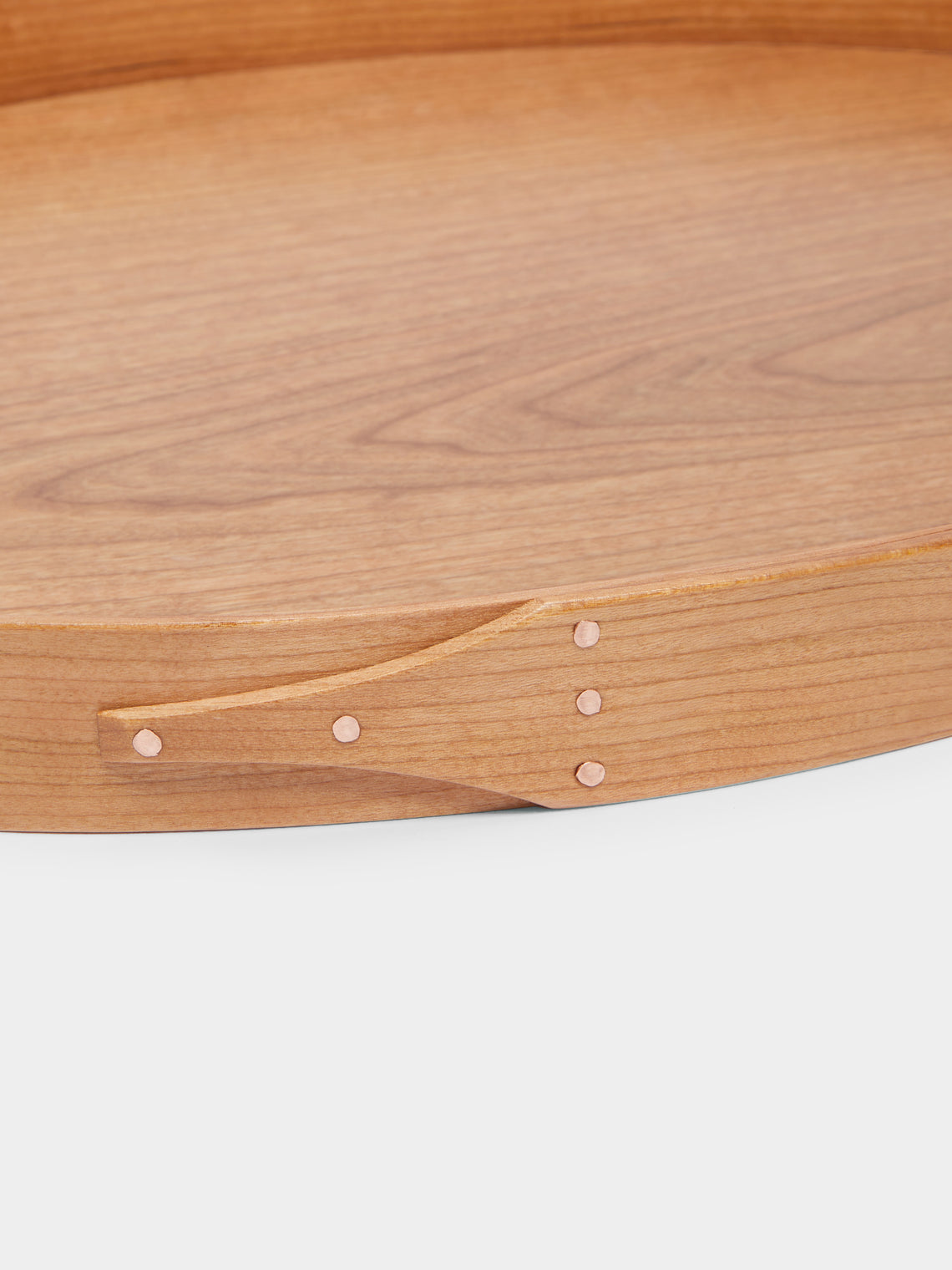 Rikke Falkow - Cherry Wood Small Oval Serving Tray -  - ABASK