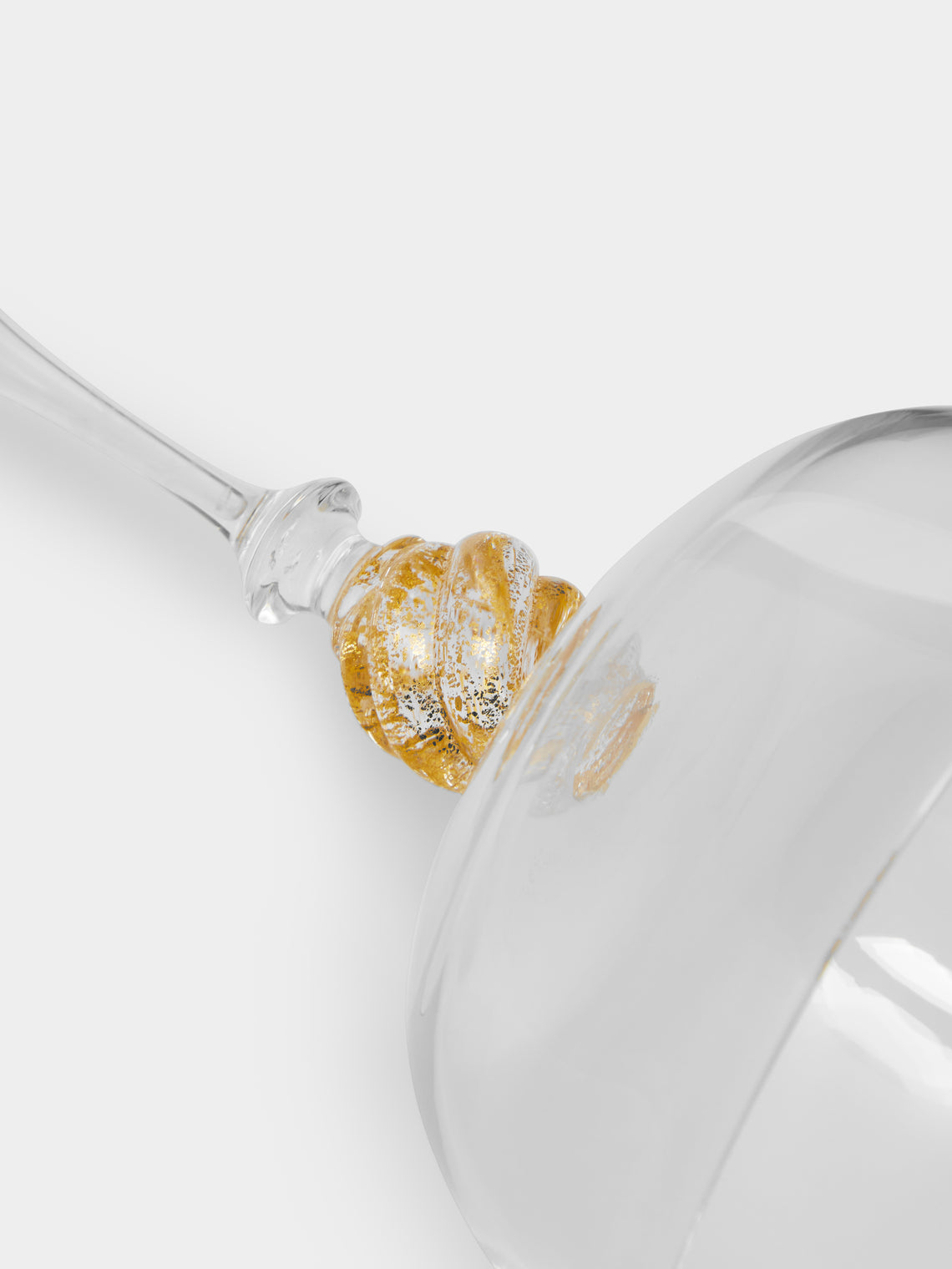 NasonMoretti - A/81 Hand-Blown Murano Glass Champagne Coupe -  - ABASK