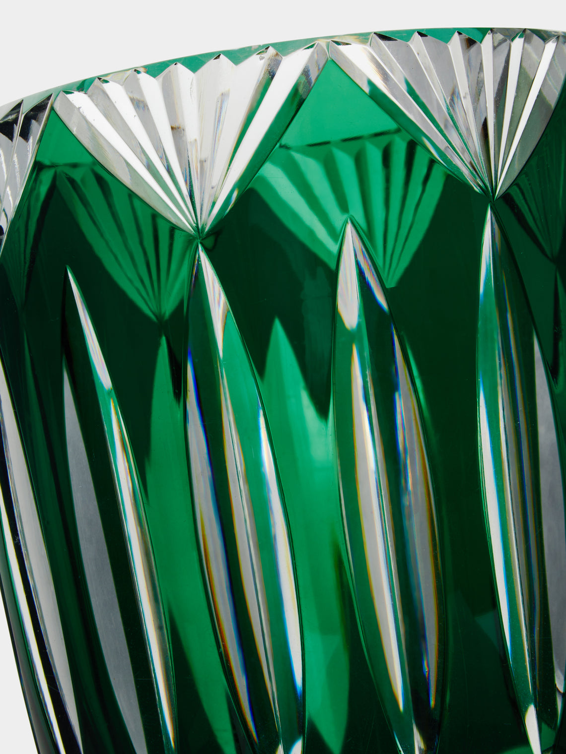 Antique and Vintage - 1950s Val Saint Lambert Crystal Vase -  - ABASK