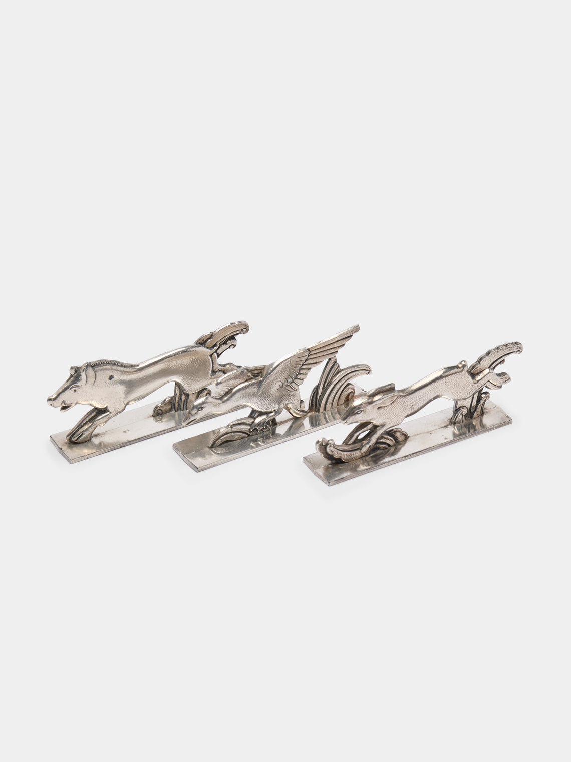 Antique and Vintage - 1950s Orbrille Silver-Plated Knife Rests (Set of 12) -  - ABASK
