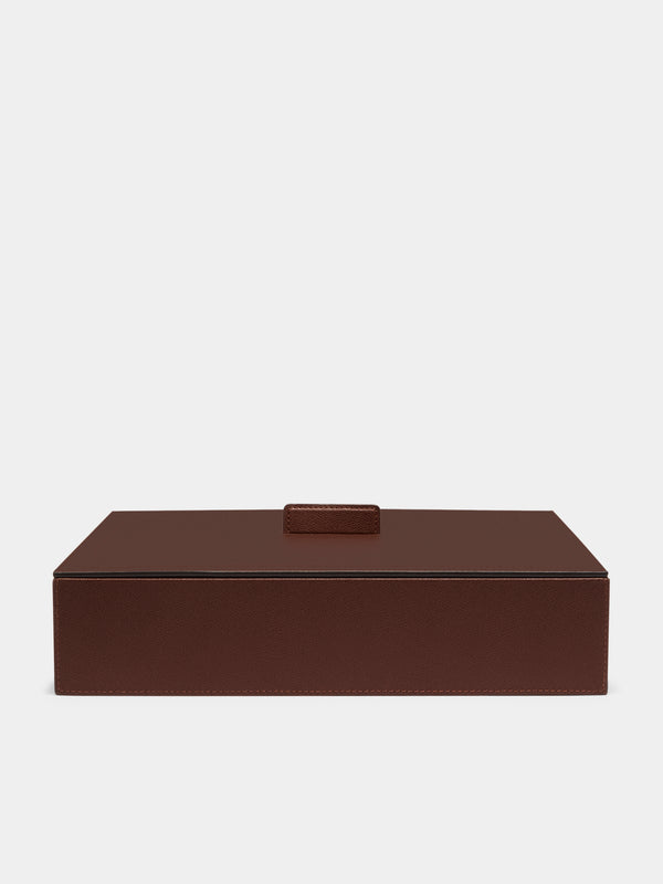 Giobagnara - Leather Pool Case - Brown - ABASK
