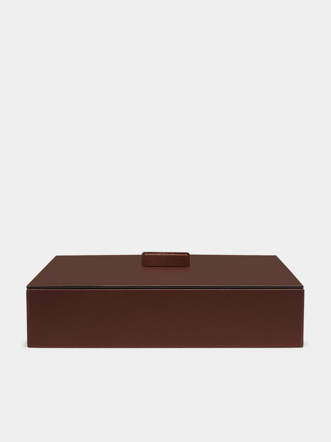 Giobagnara - Leather Pool Case - Brown - ABASK