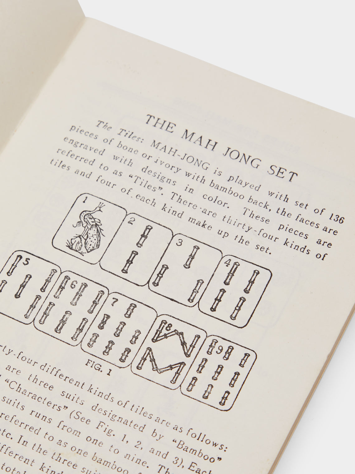 Antique and Vintage - 1920 Shanghai Mahjong -  - ABASK