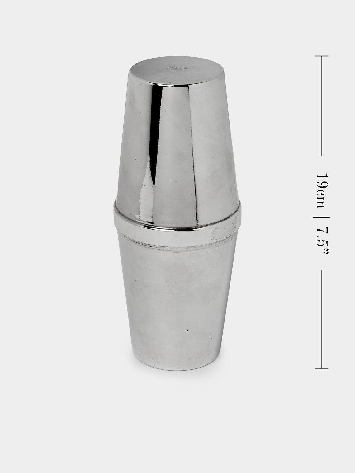 Antique and Vintage - Mid-Century Silver-Plated Cocktail Shaker - Silver - ABASK