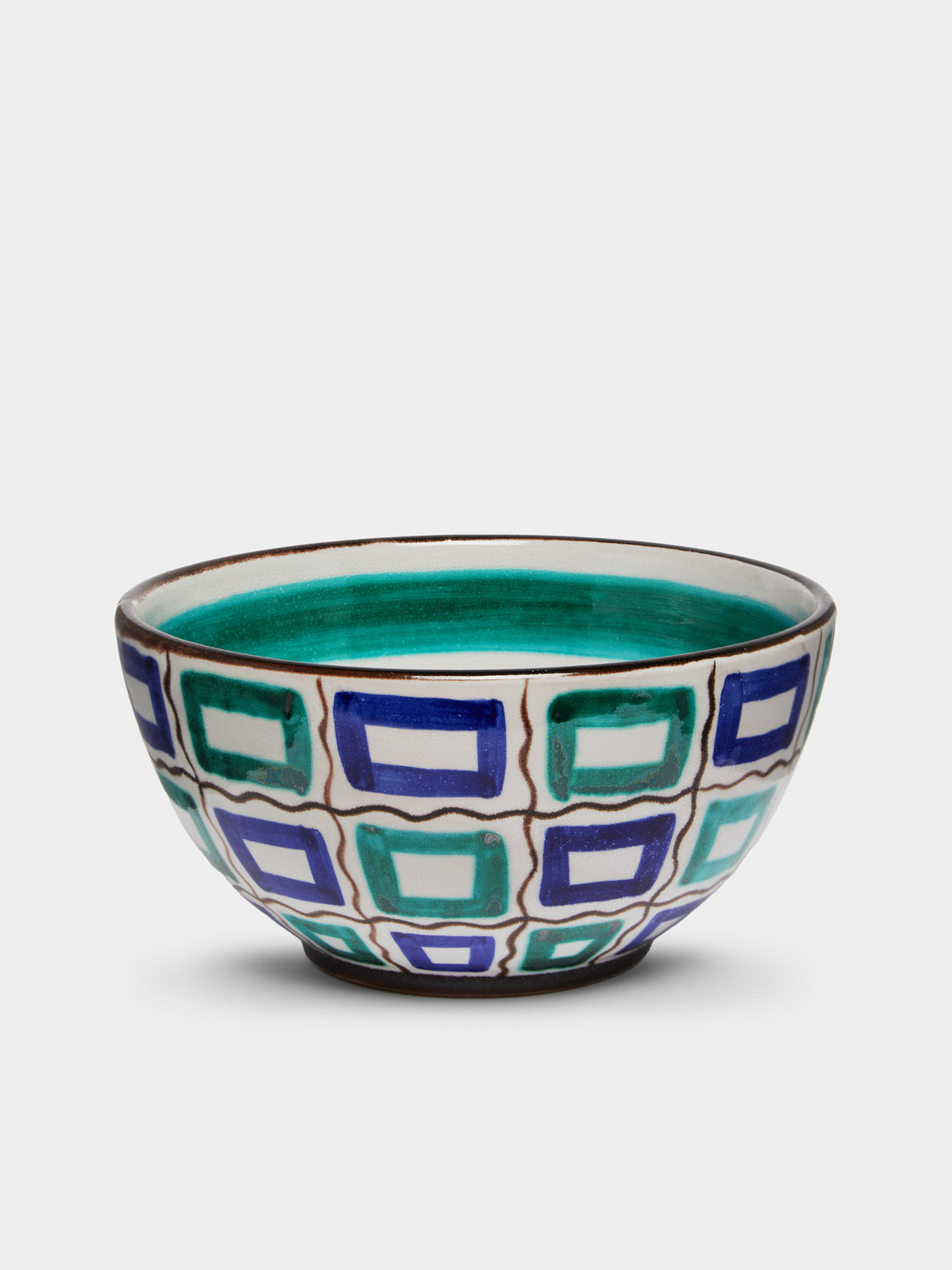 Ceramica Pinto - Vietri Hand-Painted Ceramic Serving Bowl -  - ABASK - 