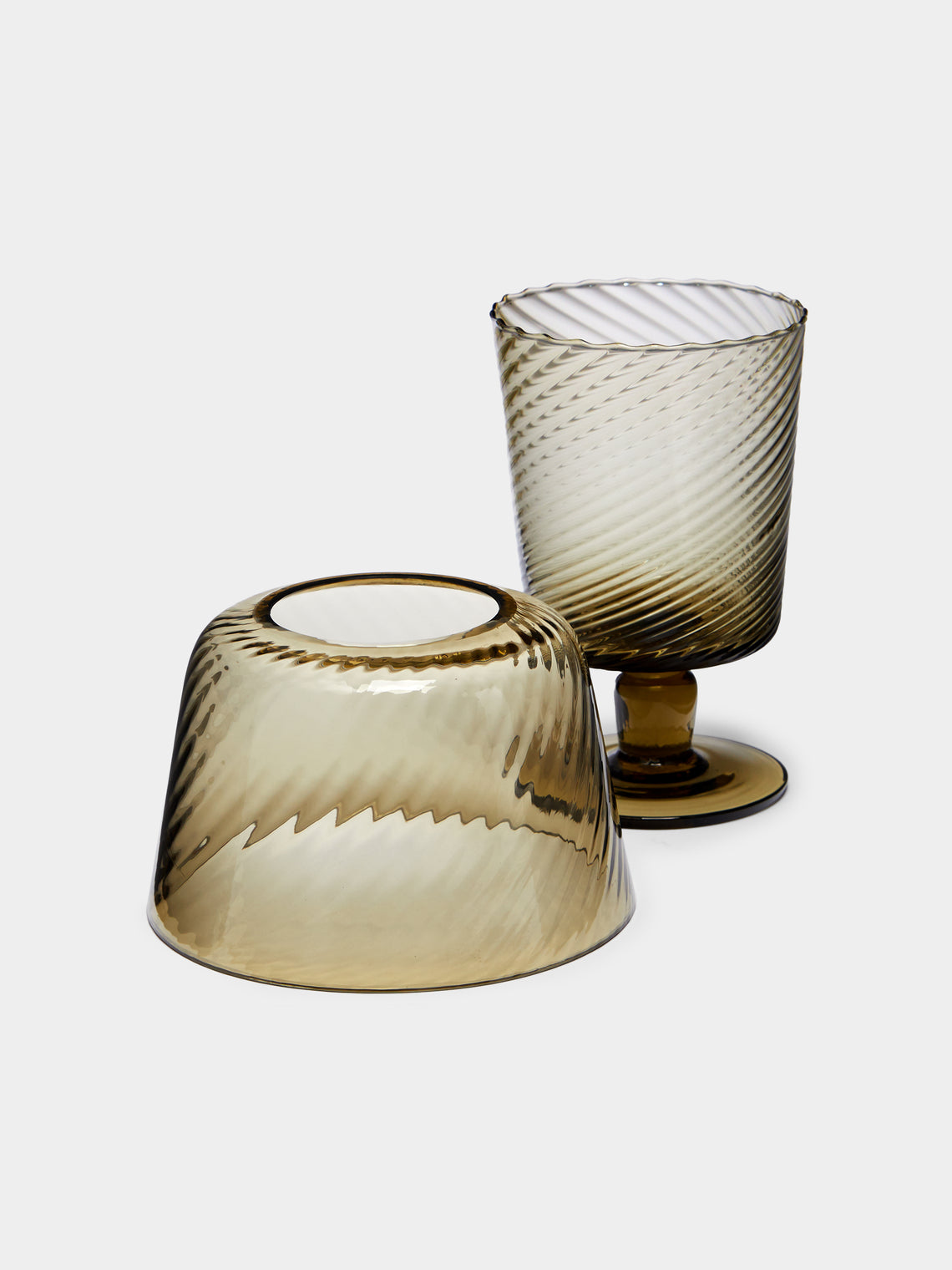 Mun Deluxe Brand Venezia - Hand-Blown Glass Small Lantern -  - ABASK