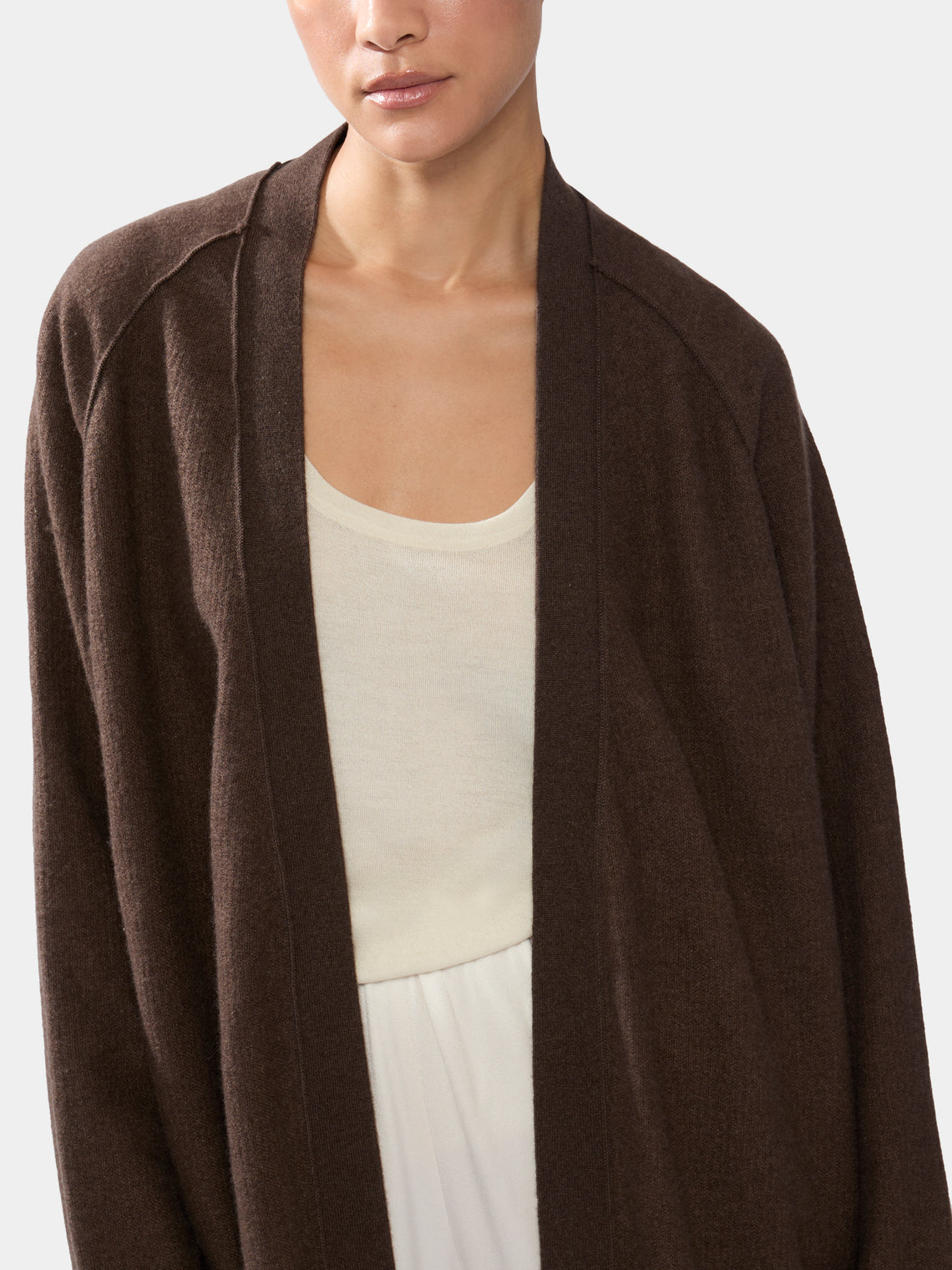 Women's Cashmere Long Cardigan | One Size