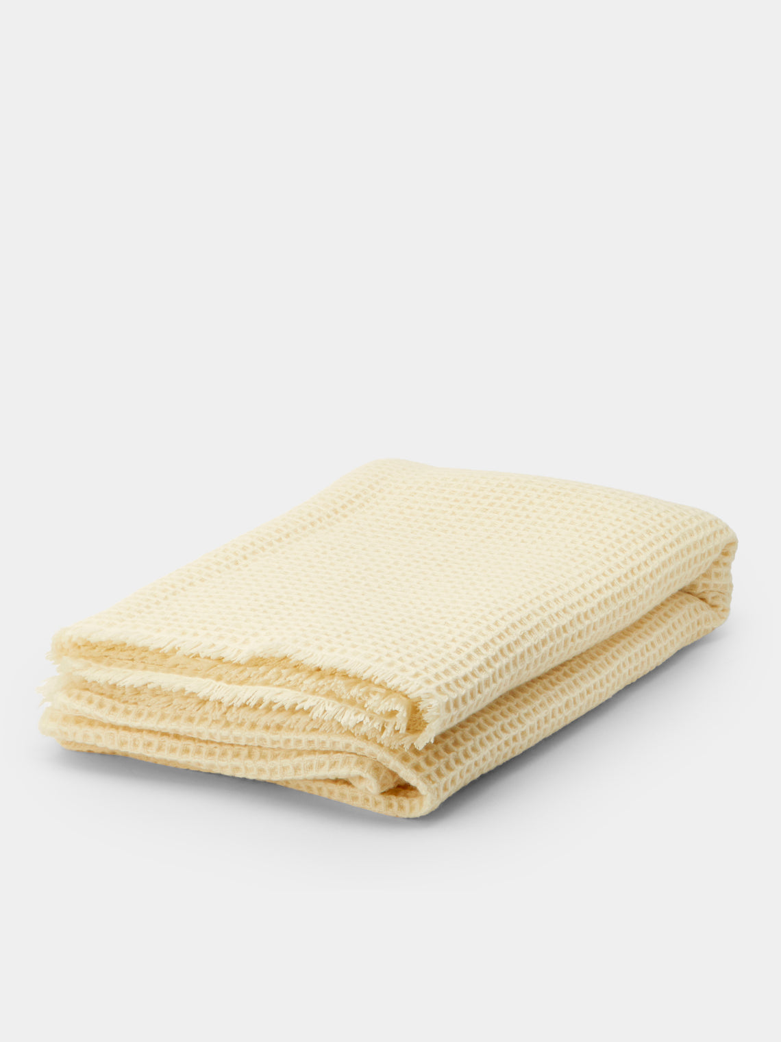 Alonpi - Sasha Cashmere Throw (75in/1.9m) - Cream - ABASK