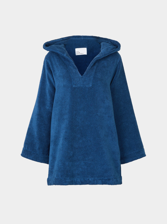 Lisa Marie Fernandez - Terry Cotton Short Tunic | Size: XS/S - Navy - ABASK - 