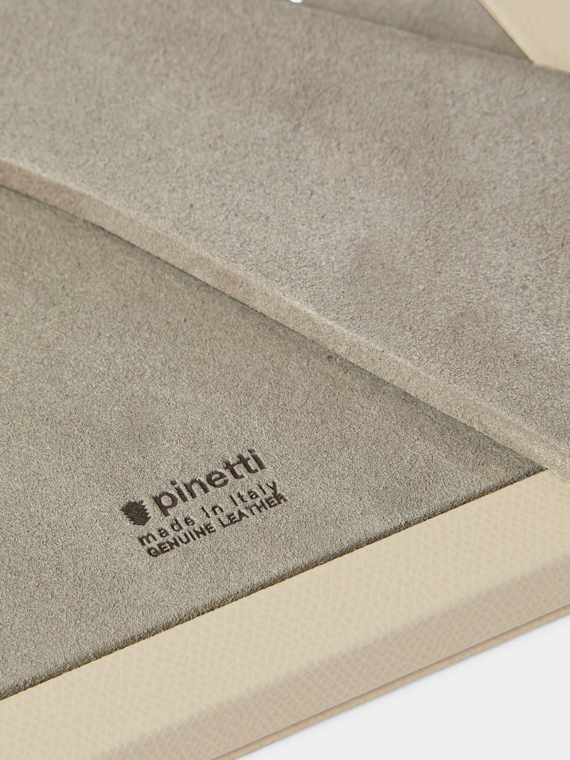 Pinetti - Leather Photo Frame (5x7") - Cream - ABASK