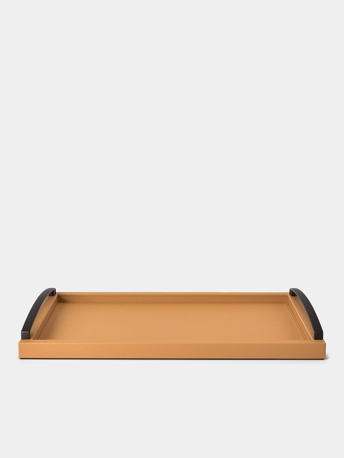 Pinetti - Academia Leather Tray (19.5in/50cm) - Beige - ABASK