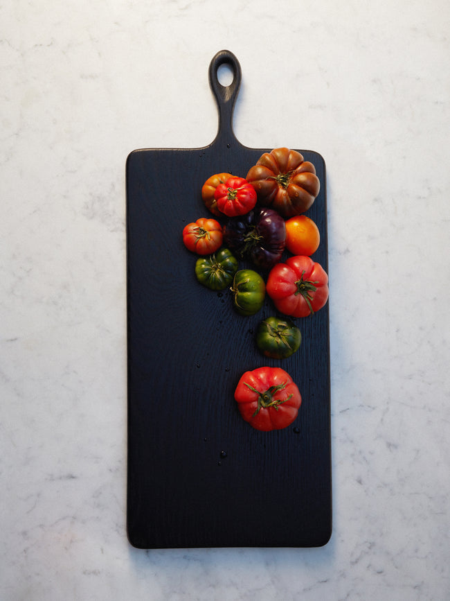 The Wooden Palate - Ebonised Oak Charcuterie Board -  - ABASK