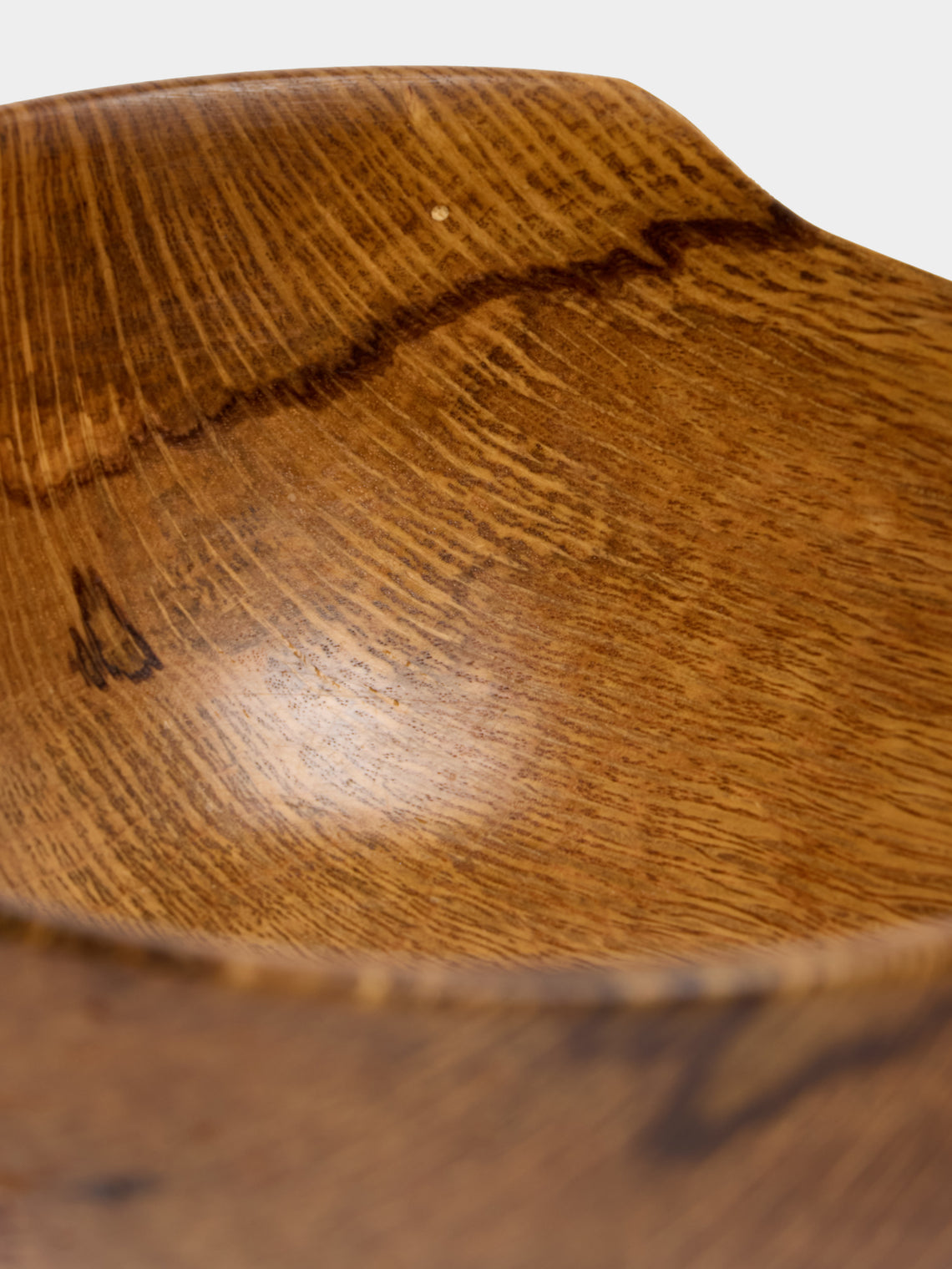 Thursday Furniture - Hand-Turned Oak Bowl - Brown - ABASK