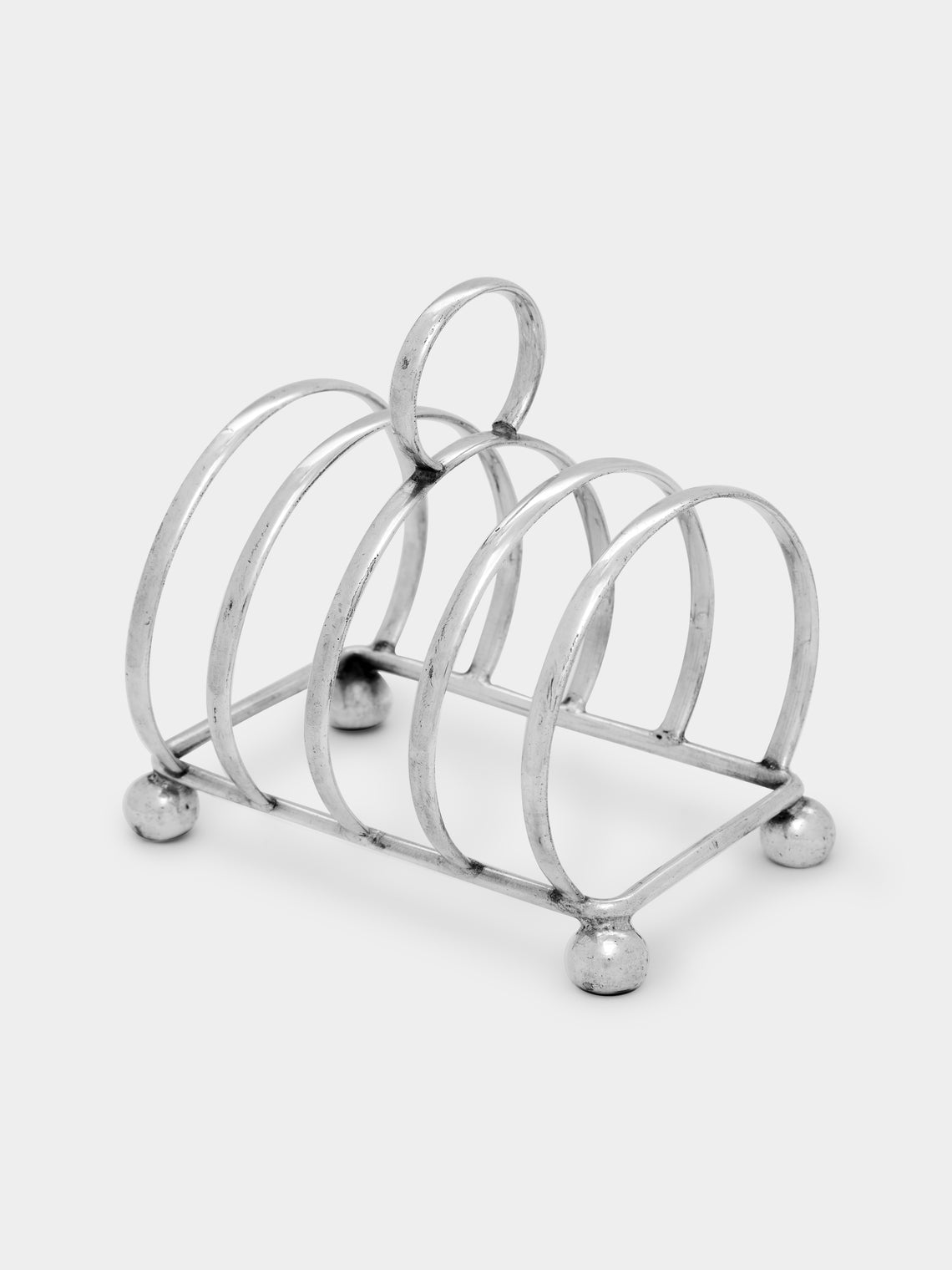 Antique and Vintage - 1900s Silver-Plated Toast Rack -  - ABASK - 