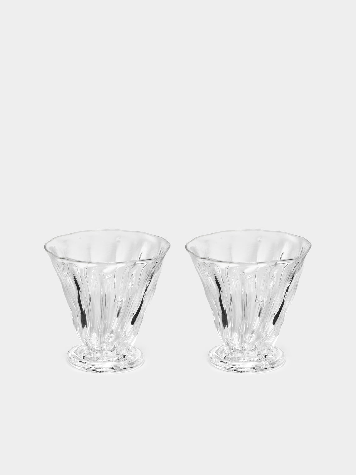 Alexander Kirkeby - Hand-Blown Crystal Small Tumblers (Set of 2) -  - ABASK