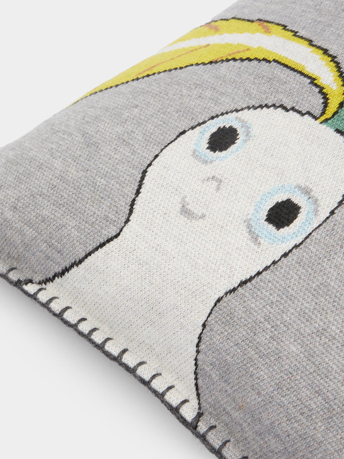 Loewe Home - Mandrake Wool Cushion -  - ABASK