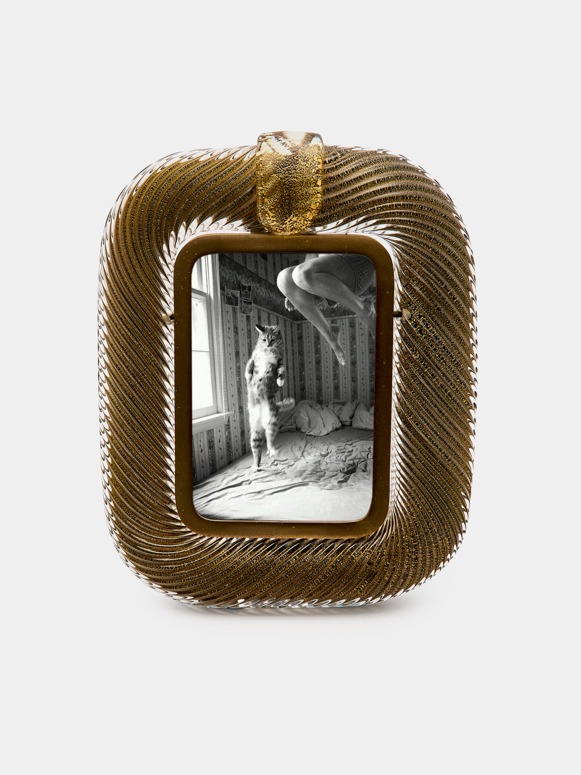 Antique and Vintage - 1940s Murano Glass Frame -  - ABASK
