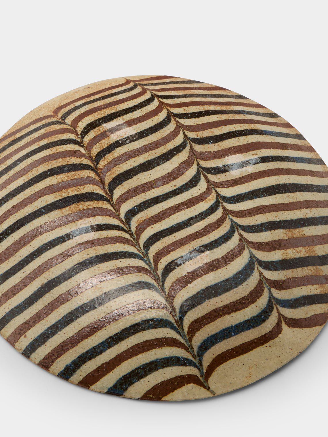 Makidani-gama - No. 3 Nerikomi Ceramic Plates – 8in/21cm (Set of 5) - Multiple - ABASK