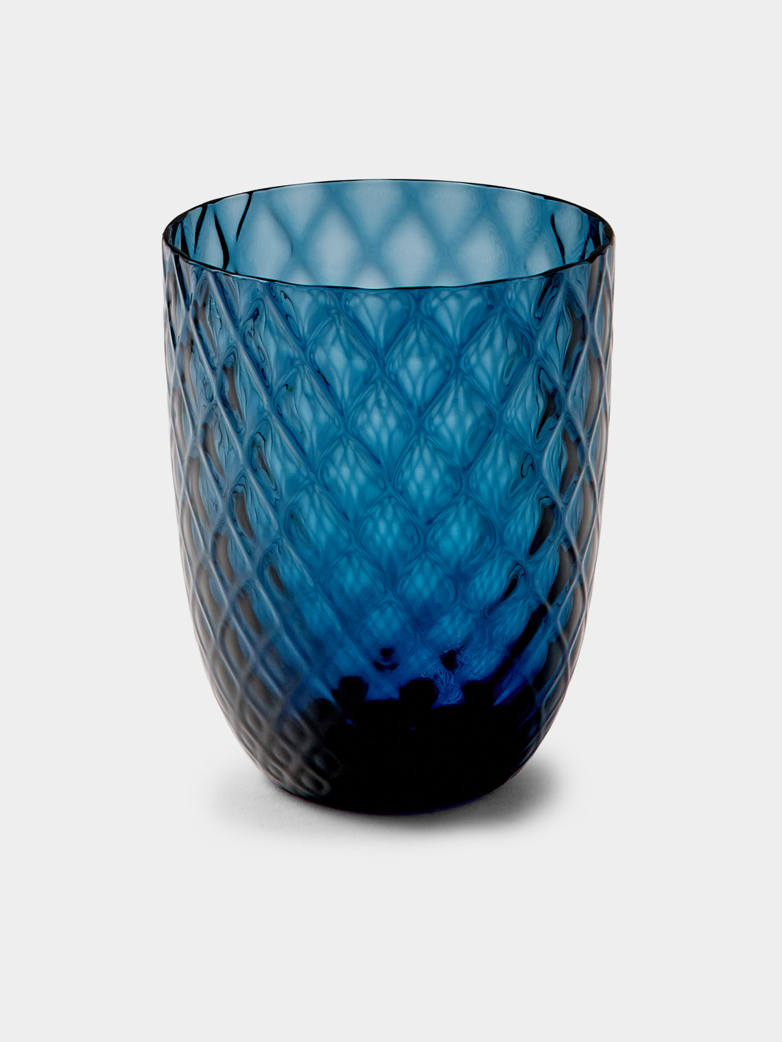 NasonMoretti - Ida Glass Water Tumblers (Set of 6) - Blue - ABASK