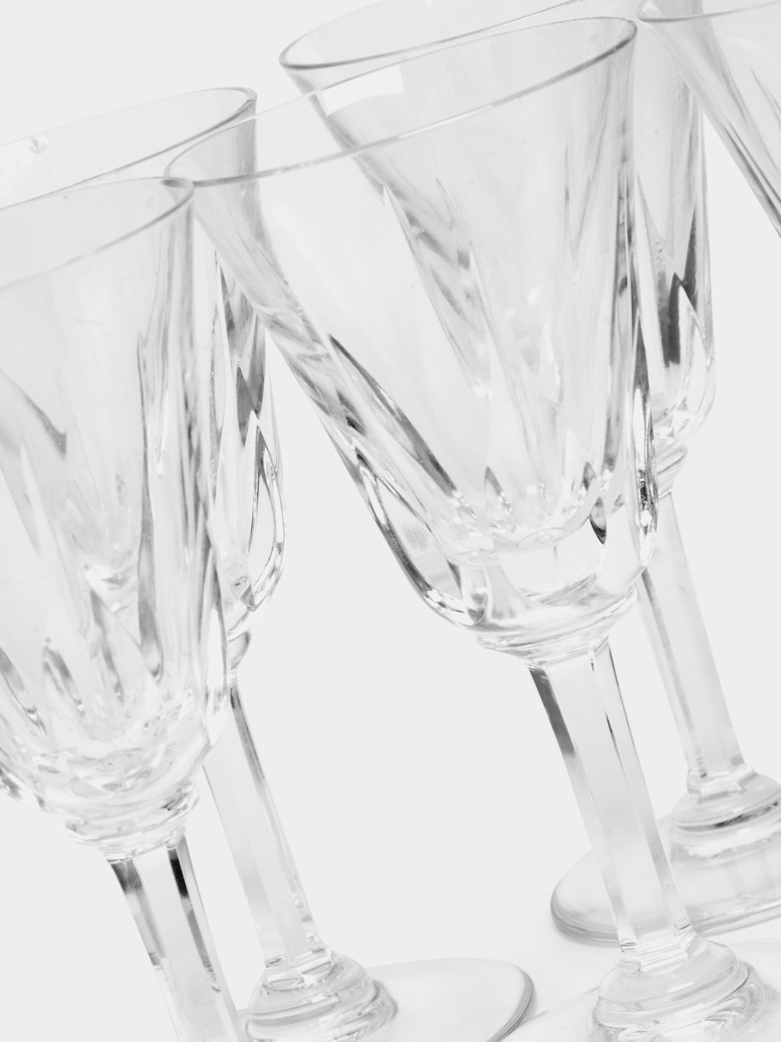 Antique and Vintage - 1920s Saint Louis Crystal Liqueur Glasses (Set of 6) -  - ABASK