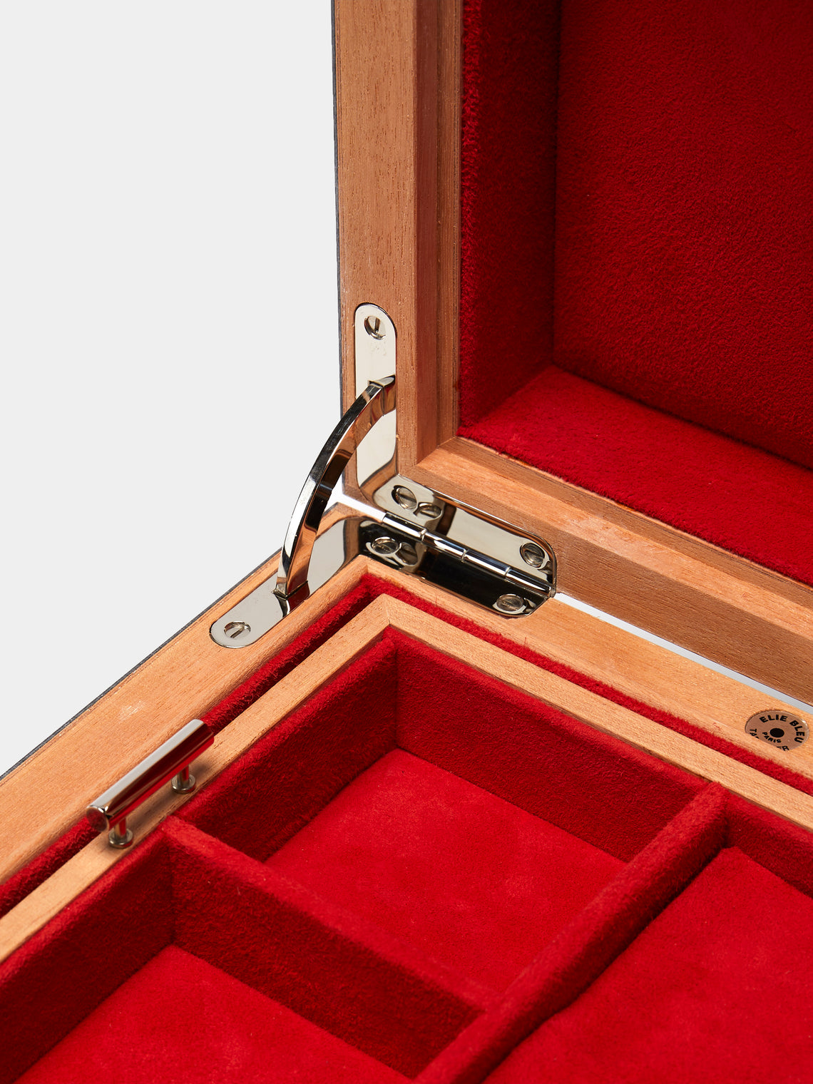 Elie Bleu - Vanities Love Sycamore Jewelry and Watch Box - Black - ABASK