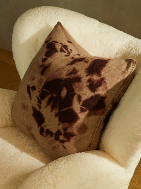 Suzusan - Shibori Cashmere Cushion -  - ABASK
