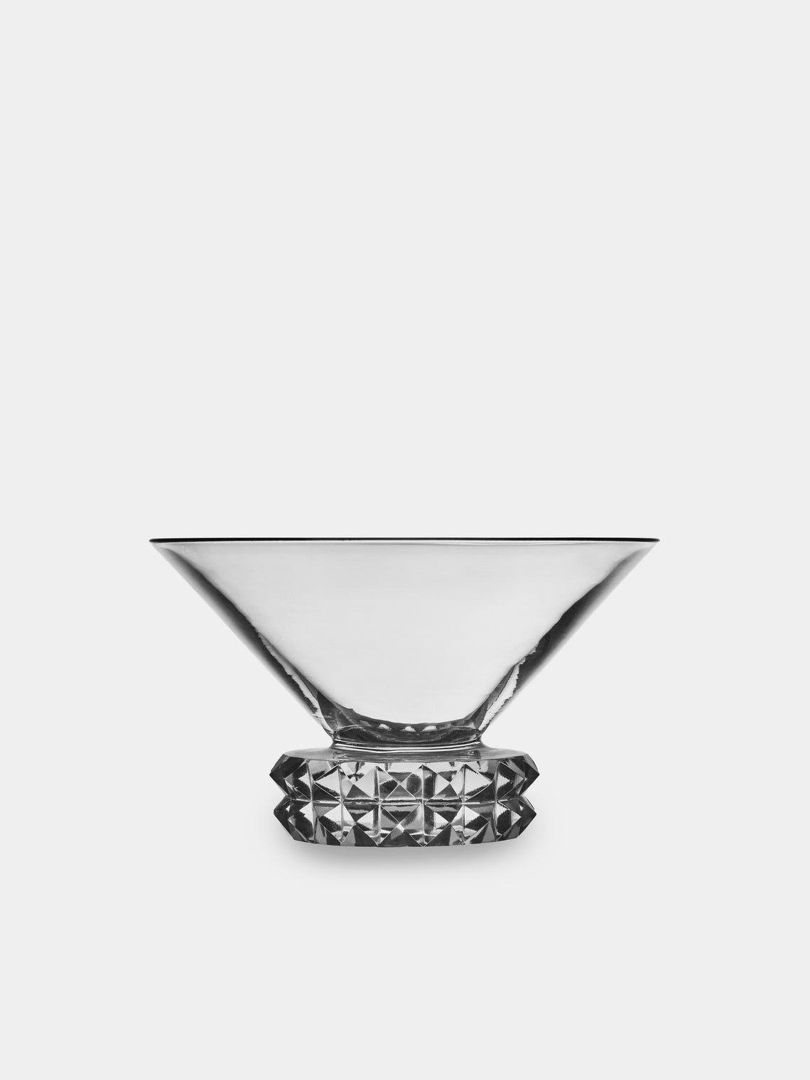 Antique and Vintage - 20th-Century Saint Louis Crystal Carafe with Coupes (Set of 11) - Clear - ABASK