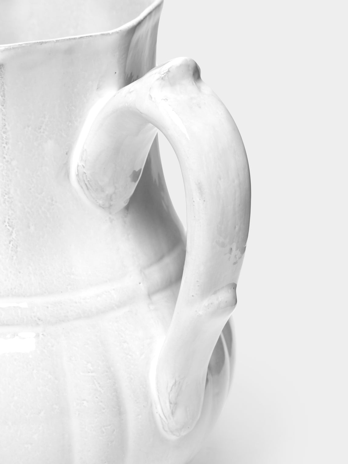 Astier de Villatte - Régence Hand-Glazed Ceramic Pitcher -  - ABASK