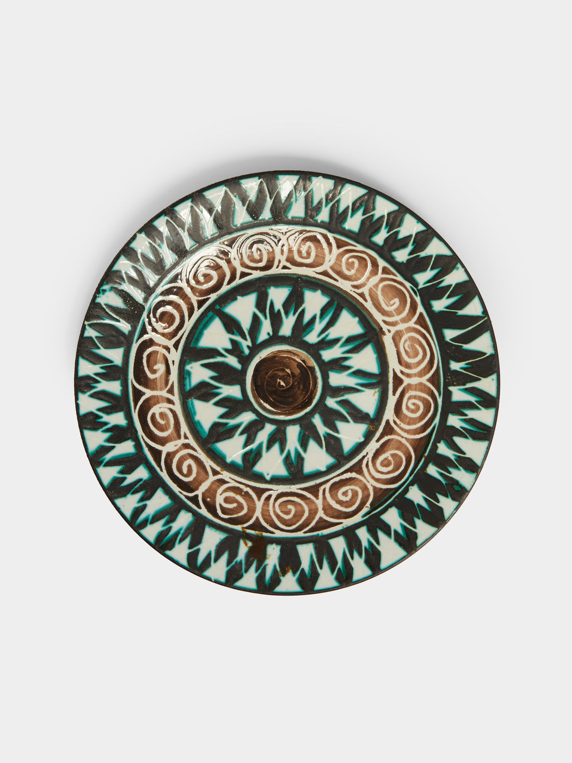 Antique and Vintage - 1960s Robert Picault Ceramic Plate -  - ABASK - 