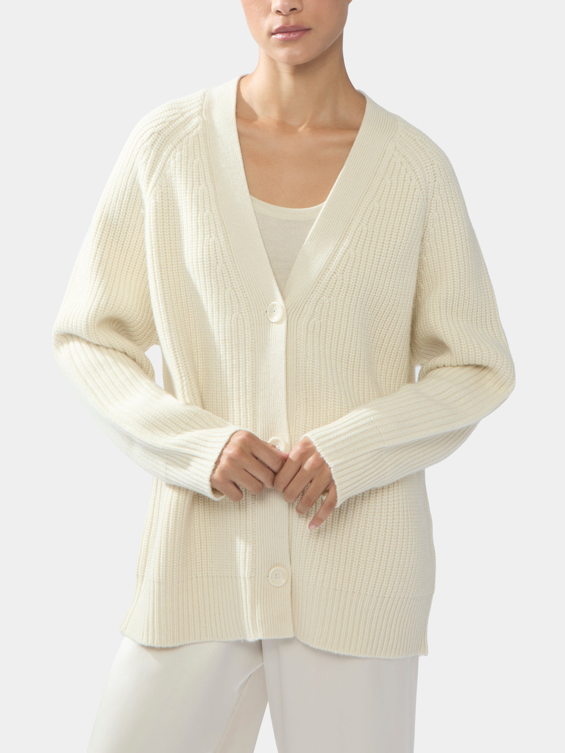 Women's Cashmere Oversized Cardigan | Size: S