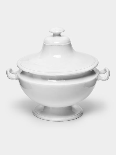 Astier de Villatte - Colbert Hand-Glazed Ceramic Large Tureen -  - ABASK - 