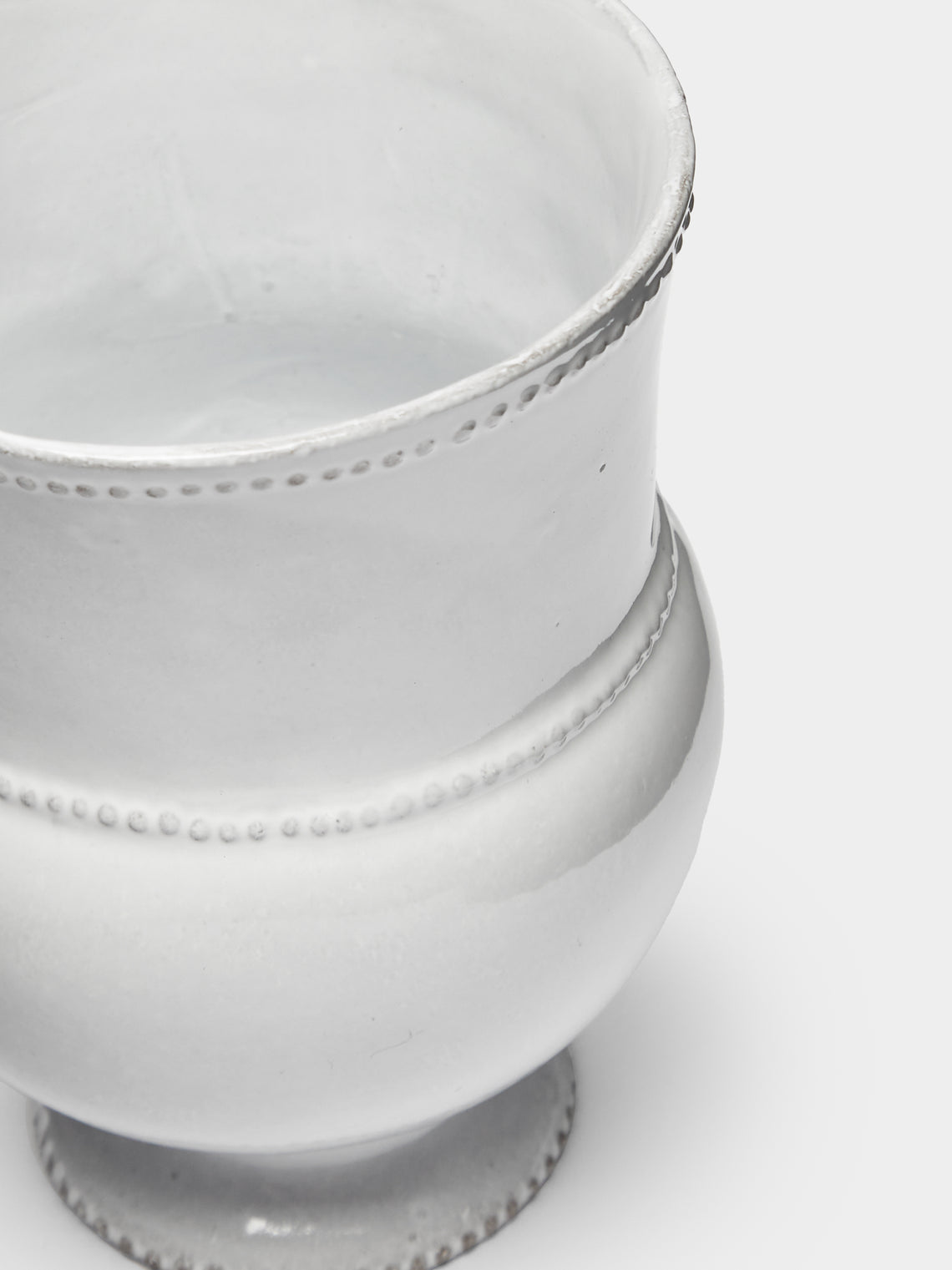 Astier de Villatte - Sobre Hand-Glazed Ceramic Vase -  - ABASK