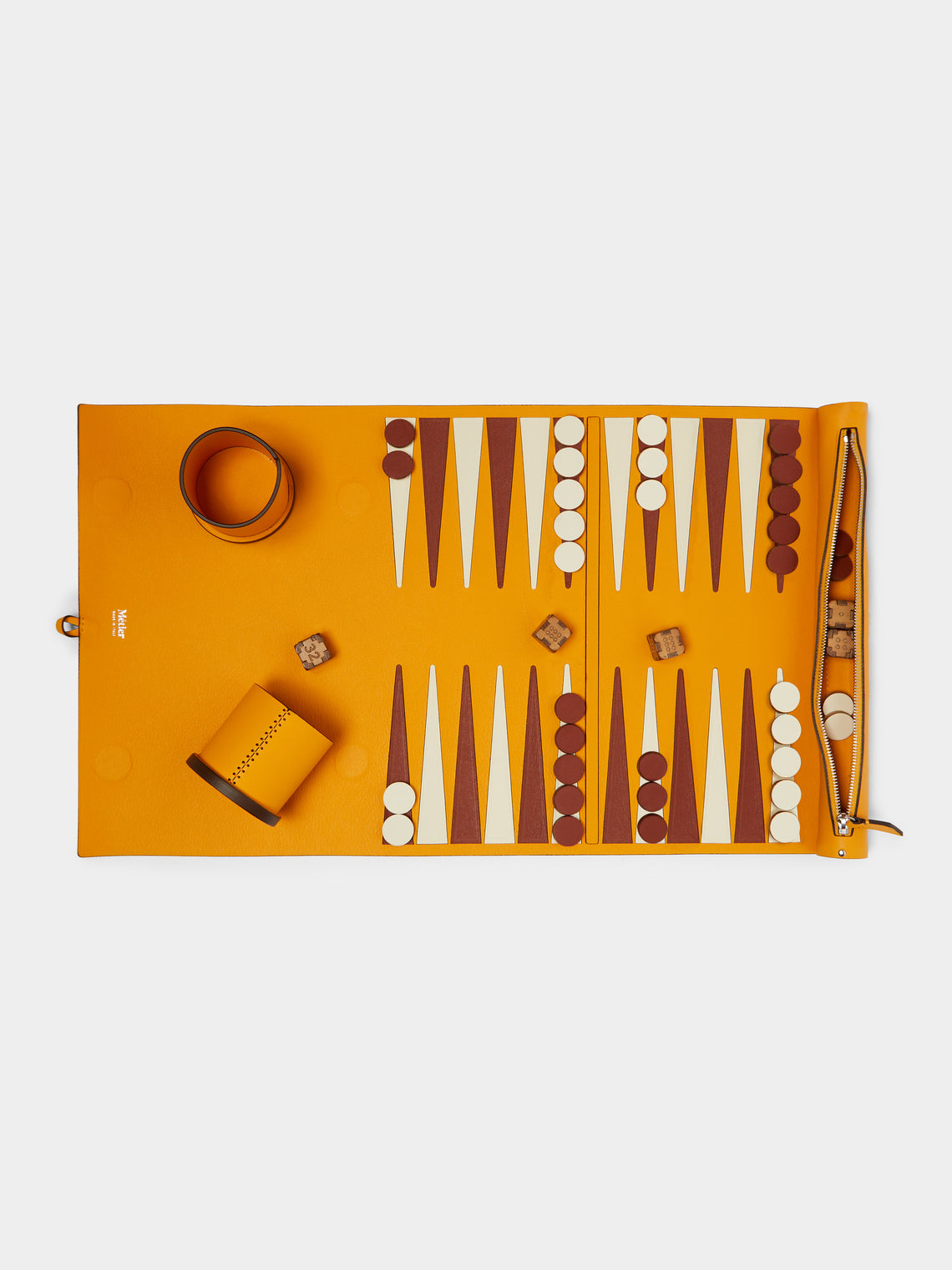 Métier - Leather Travel Backgammon Set -  - ABASK - 