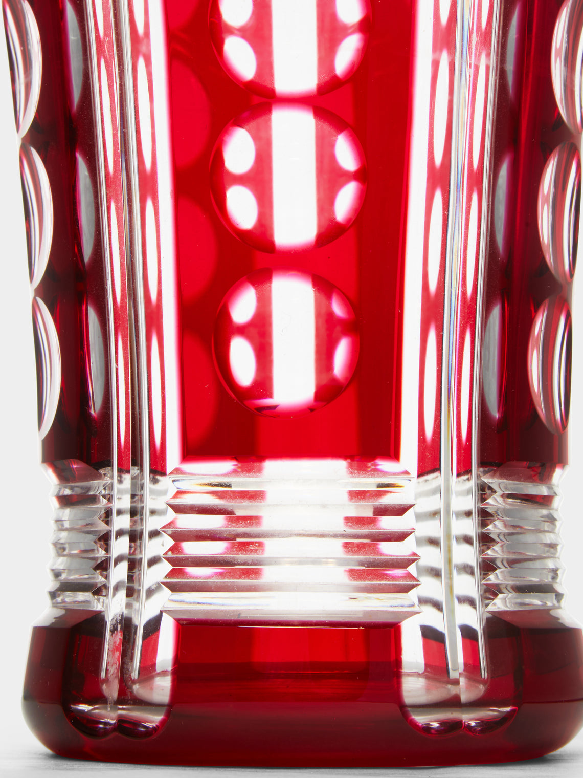 Antique and Vintage - 1950s Val Saint Lambert Crystal Vase -  - ABASK