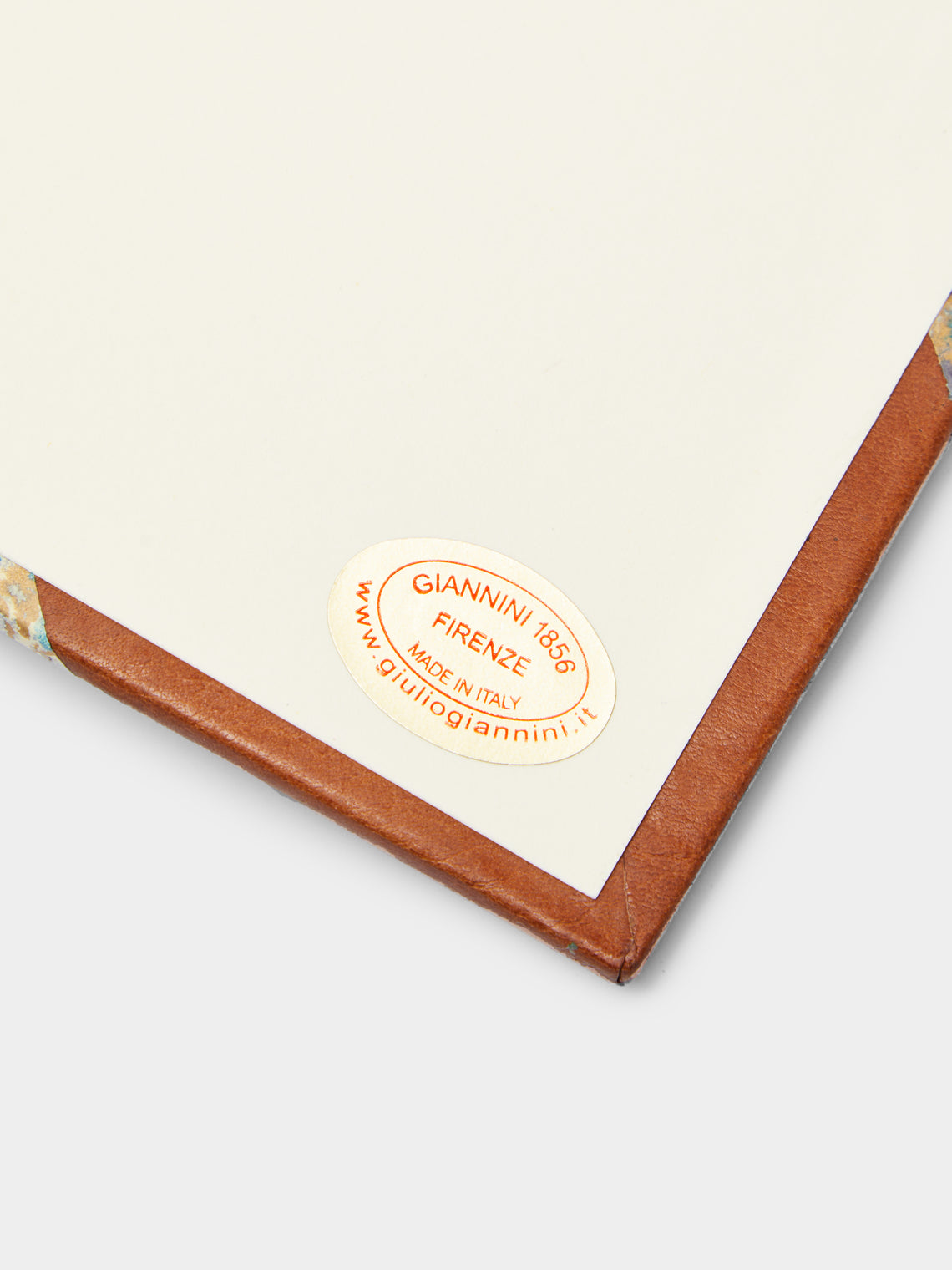 Giannini Firenze - Hand-Marbled Leather Bound Photo Album -  - ABASK