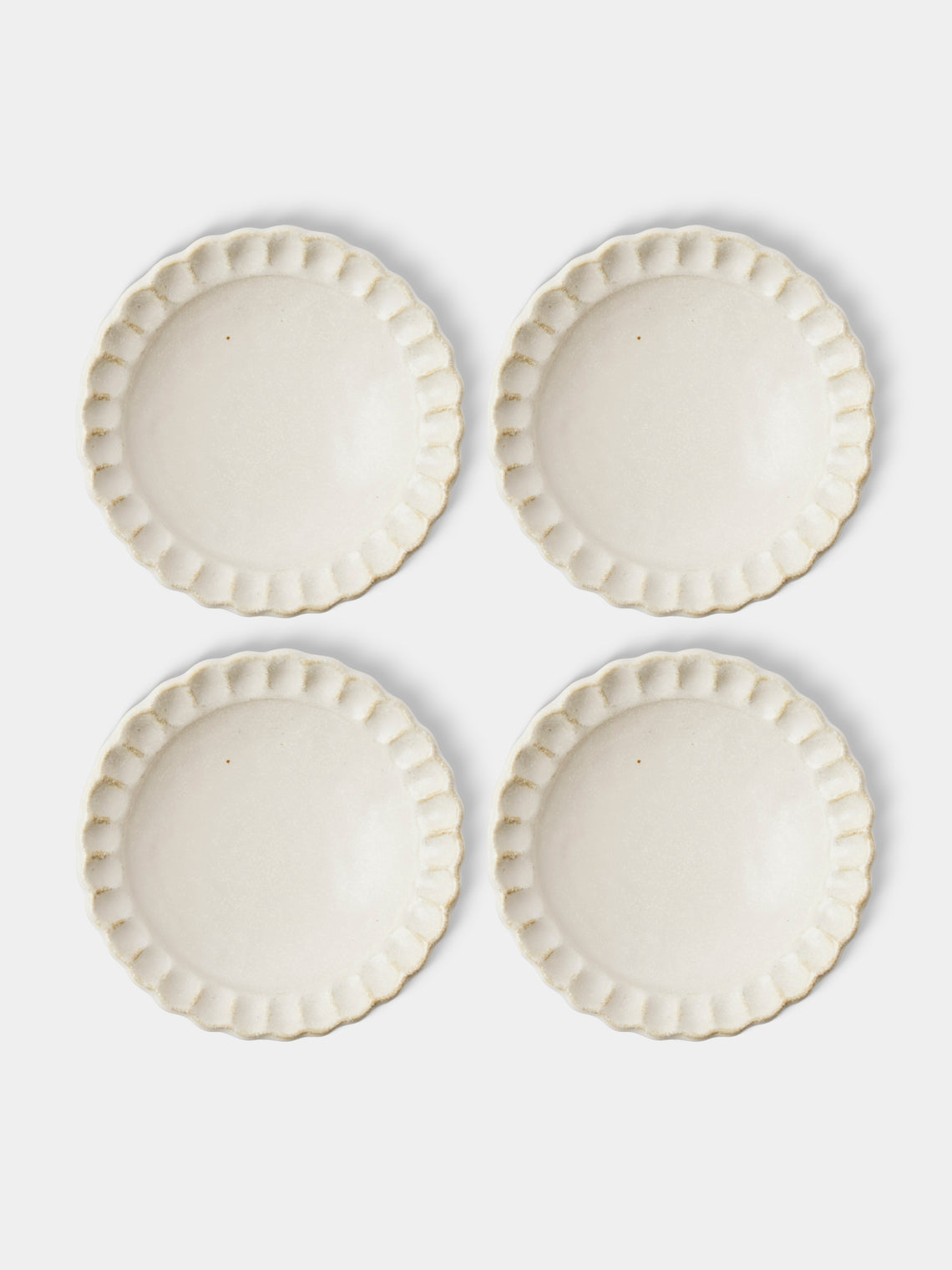 Kaneko Kohyo - Coco Ceramic Small Bowls (Set of 4) - White - ABASK